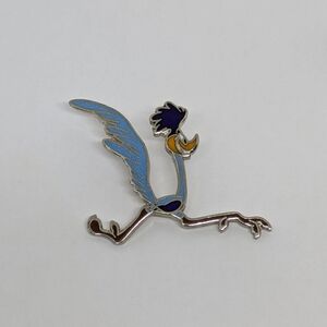 Vintage Looney Tunes Roadrunner Enamel Lapel Or Hat Pin Warner Bros. 1998